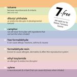 Buy Plum Color Affair Nail Polish Summer Sorbet Collection | High Shine & Plump Finish | 7-Free Formula |Lemon -153 - Purplle