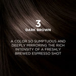 Buy L'Oreal Paris Excellence Creme Hair Color, 3 Dark Brown, 72ml+100g - Purplle