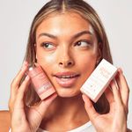 Buy Glow Hub | Nourish & Hydrate Face Mask Stick (35g) | Hyaluronic acid, Kaolin Clay, Peach extract, Coconut water, Aloe Vera | Glow enhancing, Hydrating, Nourishing - Purplle