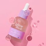 Buy Glow Hub | Purify & Brighten Super Serum (30ml) | Black tea extract, Blueberry, Salicylic Acid, Willow bark | Brightening, Detoxifying - Purplle