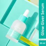 Buy Glow Hub | Glow Giver Serum (30ml) | Lactic & Glycolic Acid | Smoothing, Brightening, Exfoliating - Purplle