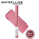 Buy Maybelline New York Super Stay Crayon Lipstick, 25 Stay Exceptional (1.2g) - Purplle