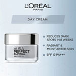 Buy L'Oreal Paris Aura Perfect Clinical Day Cream With SPF 19 PA+++, 50 ml - Purplle
