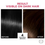 Buy L'Oreal Paris Permanent Hair Colour, Radiant At-Home Hair Colour with up to 100% Grey Coverage, Pro-Keratin, Up to 8 Weeks of Colour, Excellence Creme, 4 Natural Brown, 72 ml + 100 gm - Purplle