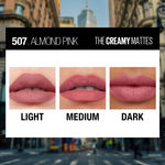 Buy Maybelline New York Color Sensational Creamy Matte Lipstick, 507 Almond Pink (3.9 g) - Purplle