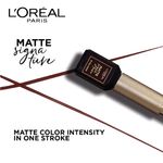 Buy L'Oreal Paris Matte Signature Liner Brown (2.5 ml) - Purplle