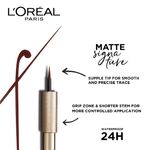 Buy L'Oreal Paris Matte Signature Liner Brown (2.5 ml) - Purplle