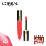 Buy L'Oreal Paris Rouge Signature Matte Liquid Lipstick 132 I Radiate,7g - Purplle