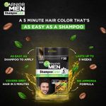 Buy Garnier Garnier Men Shampoo Color Shade 3 Brown Black 10ml + 10ml - Purplle