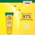 Buy Nature's Essence SunBan SPF 50 PA+++ Sunscreen & Tan Block Creme (120 ml) - Purplle