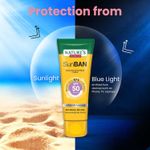 Buy Nature's Essence SunBan SPF 50 PA+++ Sunscreen & Tan Block Creme | Non-comedogenic| 120ml - Purplle