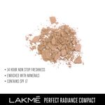 Buy Lakme Absolute Perfect Radiance Skin Lightening Compact SPF 23 UVA / UVB Protection 03 Golden Sand - Purplle