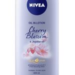 Buy NIVEA Body Lotion Oil in Lotion Cherry Blossom & Jojoba Oil 400ml - Purplle