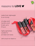 Buy Plum Matte In Heaven Liquid Lipstick Minis | Set Of 4 |Smudge-Proof | 100% Vegan & Cruelty Free - Purplle