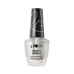 Buy Plum Color Affair 3-in-1 Strengthener, Base & Top Coat | 7-Free Formula | With AHA & Avocado Oil | 100% Vegan & Cruelty-Free - Purplle