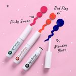 Buy MyGlamm POPxo Liquid Eyeliner Kit - Issa Vibe-Monday Blues , Red Flag Pinky Swear -9ml - Purplle