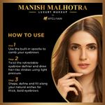 Buy MyGlamm Manish Malhotra Precision Eyebrow Define-Charcoal Allure -0.1g - Purplle