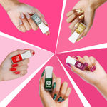 Buy MyGlamm Popxo Makeup Mini Nail Kit Sleighin (15 ml) - Purplle
