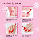 Buy MyGlamm Popxo Makeup Mini Nail Kit Sleighin (15 ml) - Purplle