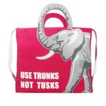 Buy Colorbar Co-Earth The Trumpet Tote - Raspberry Pink (680 g) - Purplle
