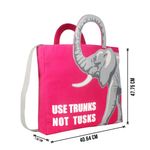 Buy Colorbar Co-Earth The Trumpet Tote - Raspberry Pink (680 g) - Purplle