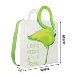 Buy Colorbar Co-Earth Miss Flamingo Tote - Lime Green 720gm - Purplle