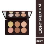 Buy Colorbar 24Hrs Wear Concealer Palette Light Medium-001 (9 g) - Purplle