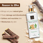 Buy Good Vibes Liquorice Brightening Body Lotion | Non-Greasy, Moisturizing, Softening | No Parabens, No Sulphates, No Animal Testing (500 ml) - Purplle