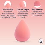 Buy GUBB Beauty Blender Makeup Sponge Set of 4 - Assorted - Purplle