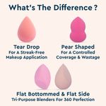 Buy GUBB Beauty Blender Makeup Sponge Set of 4 - Assorted - Purplle