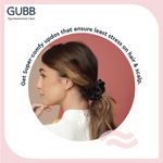 Buy GUBB Satin Scrunchie - Classic Black 1 Pc - Purplle