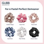Buy GUBB Satin Scrunchie - Classic Black 1 Pc - Purplle