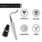 Buy Moraze Black Glittery Colored Eyeliner, Waterproof, Smudge Proof, Long Lasting - Purplle