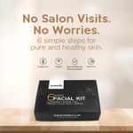 Buy Zeoveda Glam Up Vitamin A & C Facial Kit for Men & Women | De Tan | Cleansing | Sulphate & Paraben-Free | 6 Easy Steps + Free Towel - Purplle