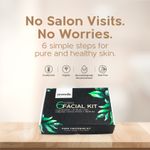Buy Zeoveda Skin Pore Tightening Facial Kit for Men & Women | Skin Rejuvenating | Natural Glow | Unisex Skin Care Gift for all Occasions | Sulphate & Paraben-Free | 6 Easy Steps + Free Towel - Purplle