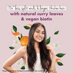 Buy Love Beauty Planet Curry Leaves, Biotin & Mandarin Sulfate Free Shampoo for long & strong hair, 200 ml - Purplle