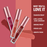 Buy Lakme 9to5 P+M Liquid Lip Color MR5 Rustic Red - Purplle