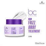 Buy Schwarzkopf Professional Bonacure Frizz Away Treatment with Babassu Oil 200 ML - Purplle