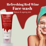 Buy Glamveda Advance Anti Ageing Face Wash Red wine 100 ml - Purplle