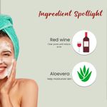 Buy Glamveda Advance Anti Ageing Face Wash Red wine 100 ml - Purplle