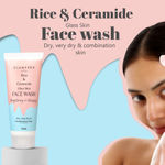 Buy Glamveda Rice Water & ceramide Glass Skin Face Wash 100 ml - Purplle