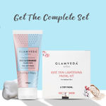 Buy Glamveda Rice Water & ceramide Glass Skin Face Wash 100 ml - Purplle