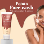 Buy Glamveda Potato Anti Pigmentation Face wash 100 ml - Purplle