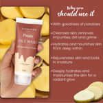 Buy Glamveda Potato Anti Pigmentation Face wash 100 ml - Purplle