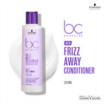 Buy Schwarzkopf Professional Bonacure Frizz Away Conditioner with Babassu Oil 200 ml - Purplle