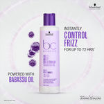 Buy Schwarzkopf Professional Bonacure Frizz Away Conditioner with Babassu Oil 200 ml - Purplle
