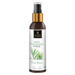 Buy Good Vibes Tea Tree Cleansing Toner | Hydrating, Anti-Acne, Removes Excess Oil | With Green Tea | No Alcohol, No Parabens, No Sulphates, No Mineral Oil (120 ml) - Purplle