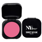 Buy NY Bae Sunset Skyline Blush - Celestial Pink 03 (5 g) | Pink| Matte Finish | All Skin Types | High Colour Payoff | Easily Blendable | Lightweight | Multipurpose | Travel Friendly - Purplle