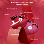 Buy SUGAR Cosmetics LA LA Love Matte Liquid Lipstick | Lasts 18Hrs | Transferproof & Waterproof - 05 Pink Platonic - Purplle
