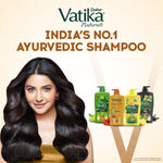 Buy Dabur Vatika Ayurvedic Shampoo - 640ml | Damage Therapy | With Power of 10 ingredients for solving 10 hair problems| No Parabens | For all hair types - Purplle